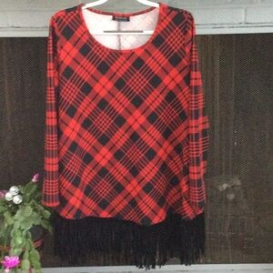 🎄Bloomchic women’s holiday shirt size 18-20. NWOT